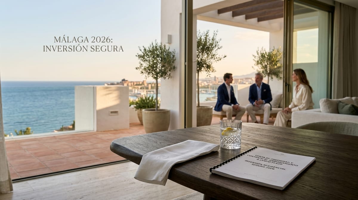 Málaga 2026: dónde comprar con más seguridad y demanda internacional sin asumir el riesgo regulatorio del alquiler