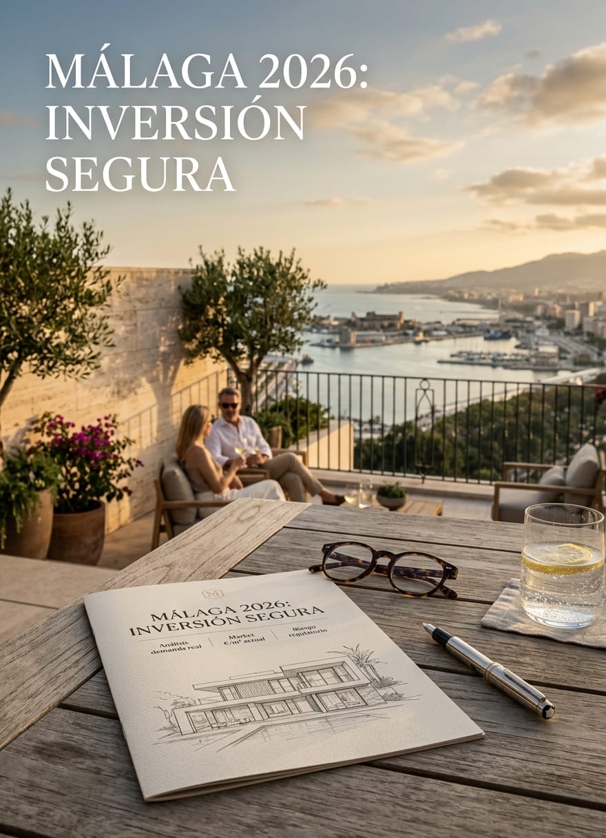 Málaga 2026 para inversores internacionales: dónde comprar con demanda real, precio por m² actual y menor riesgo regulatorio