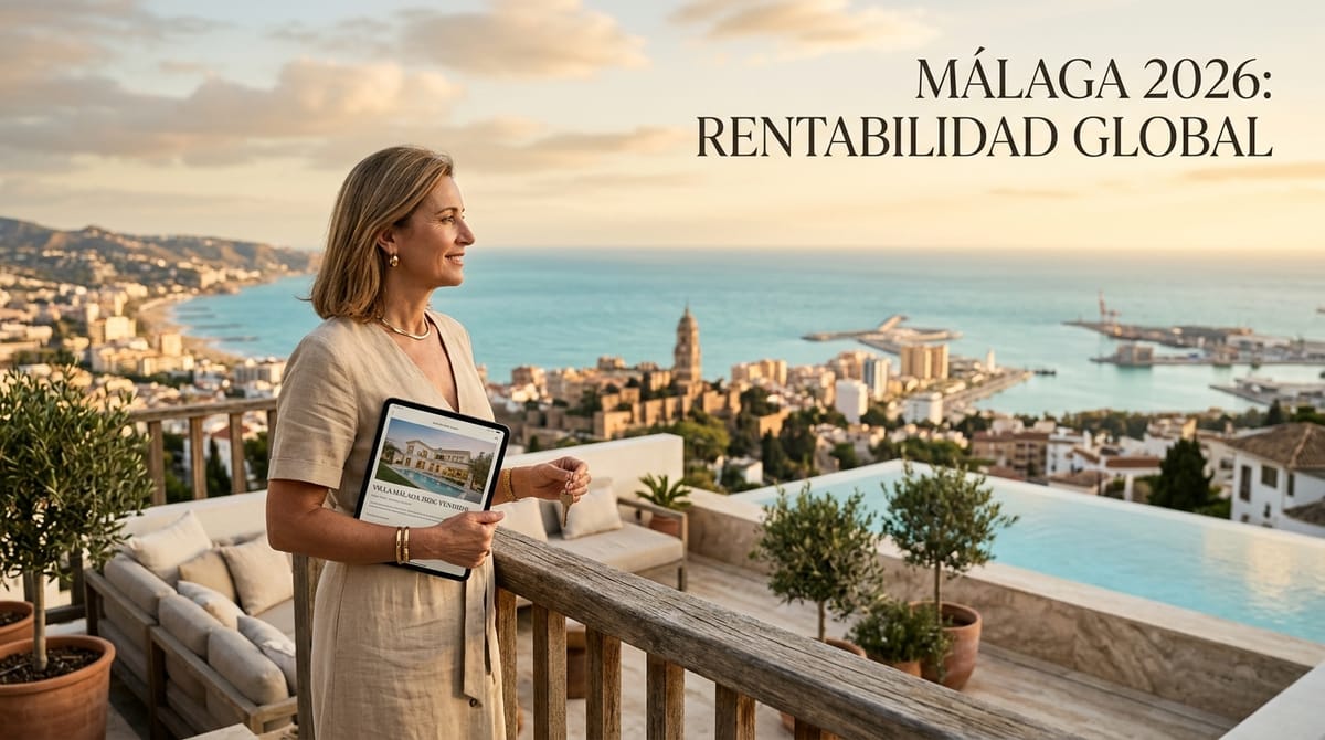 Málaga 2026 para propietarios locales: cómo vender o alquilar a compradores internacionales sin perder rentabilidad