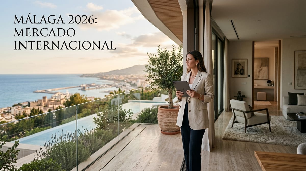 Málaga 2026: el perfil internacional que más presiona el mercado y cómo posicionar tu vivienda para vender o alquilar con seguridad y máxima rentabilidad