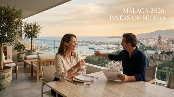 Málaga 2026: dónde comprar con demanda internacional real y menor riesgo regulatorio en la Costa del Sol