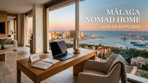 Málaga 2026: cómo preparar una vivienda para alquilarla a nómadas digitales con máxima seguridad, precios reales y cero sorpresas regulatorias