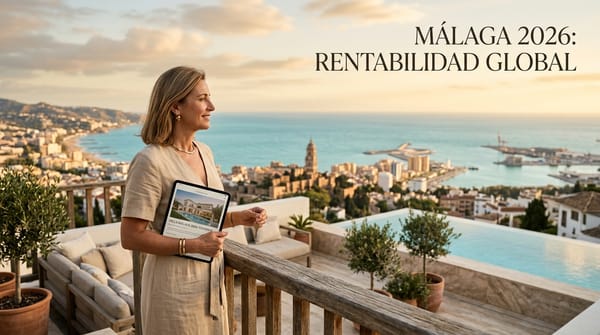 Málaga 2026 para propietarios locales: cómo vender o alquilar a compradores internacionales sin perder rentabilidad