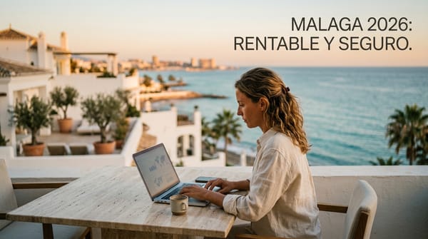 Málaga 2026: el mapa más rentable y seguro para alquilar a nómadas digitales e internacionales tras el nuevo marco del alquiler turístico